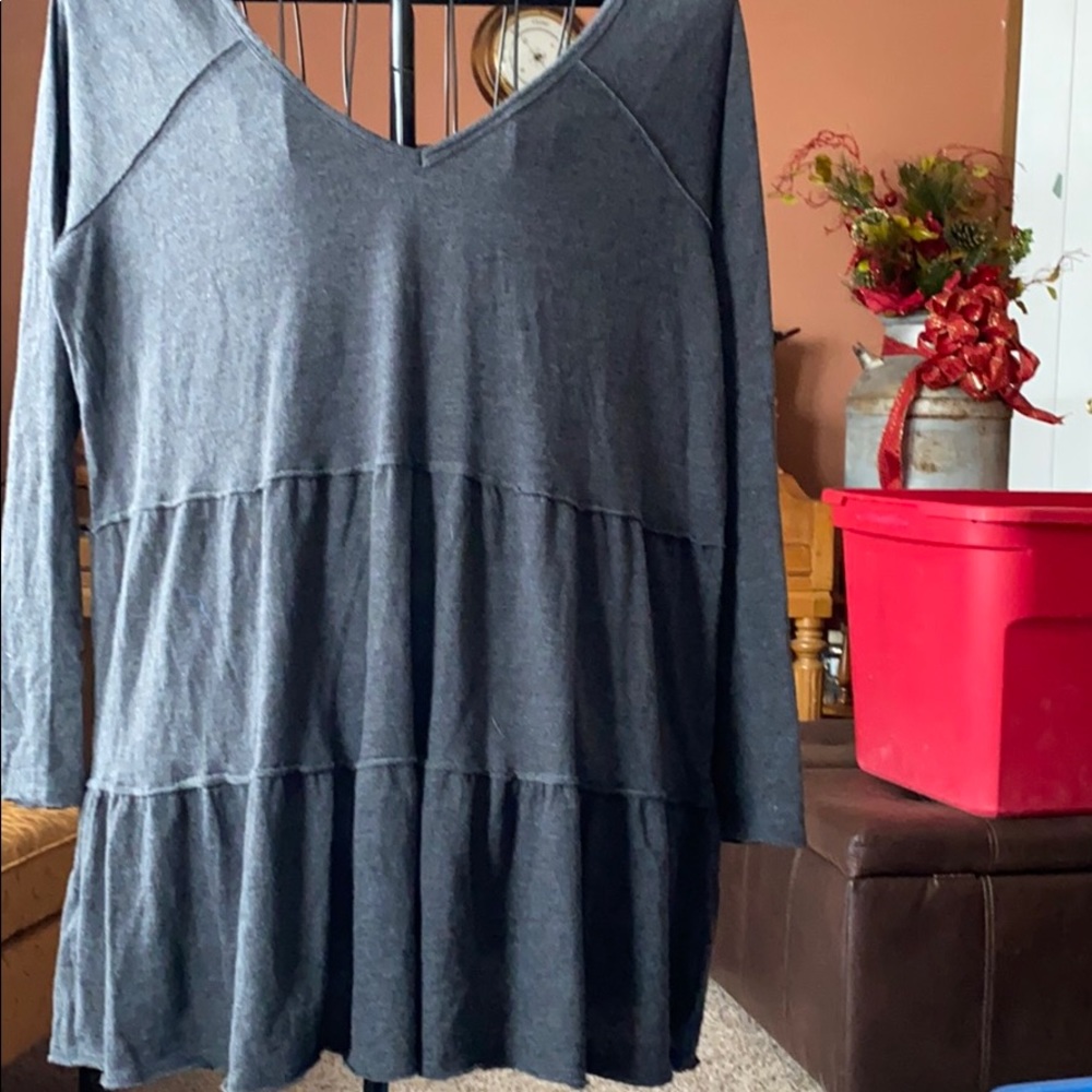 V-neck Swing sweater